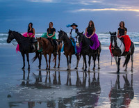Horses on the Beach 4-2022